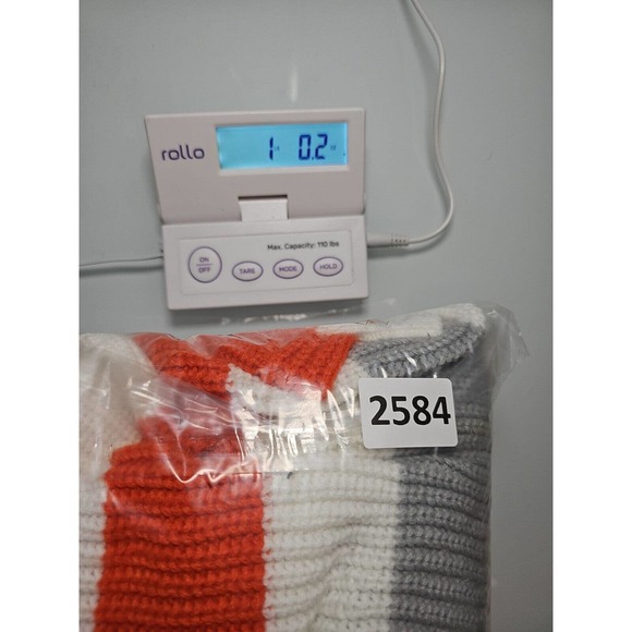 Miss Sparkling Sweater Womens Small Open Front Striped Cardigan Pockets Knitted - Picture 7 of 7